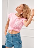 Kurze Jeansshorts mit Taschen und Kette 02500 – Online-Shop – Boutique